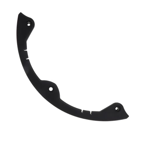 Mikikit 1 Juego Tiras de Parachoques de esquí protección de los Bordes del monopatín Protector de Cubierta de patineta Tira de protección para Snowboard pbt Black