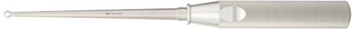 Sklar Instrument 40-8132 Cone Ring Curette, Straight, Size 3, 3 mm Diameter, 9" Length