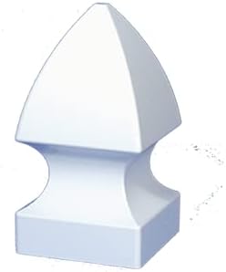 4" Vinyl Gothic Cap - 1005 - LMT Mercer - White