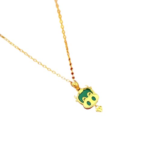 Colliers de vache animale argent 925 pour filles et pendentif imprimé vache tendance