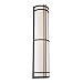 Modern Forms WS-W68612-BK Craftsman/Mission LED Outdoor Wall Mount from Skyscraper Collection in Black Finish, Bronze