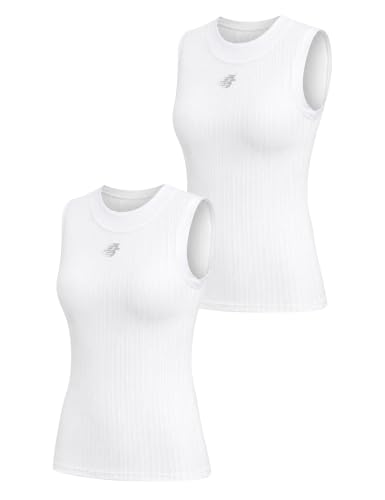 LAMEDA Maillot sans Manches Cyclisme Femme Débardeur VTT Vélo Séchage Rapide Été Respirant 2P-M