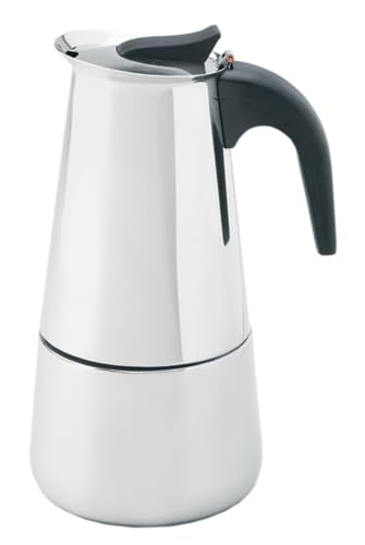 IMUSA USA B120-22061M Stainless Steel Stovetop Espresso Coffeemaker 4-Cup, Silver