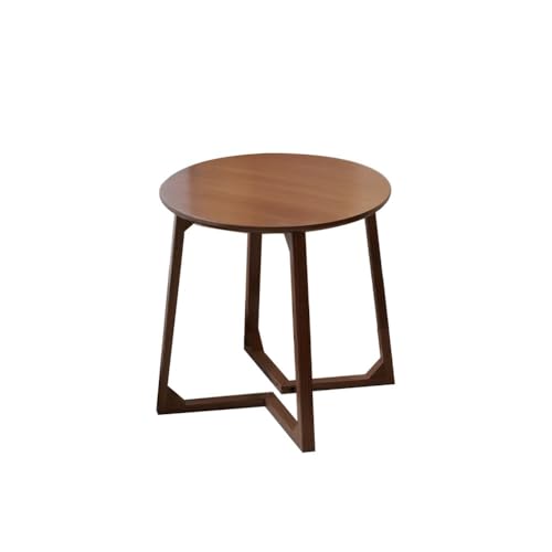 Table d'appoint de canapé stable et robuste en bois au design rétro élégant - 2