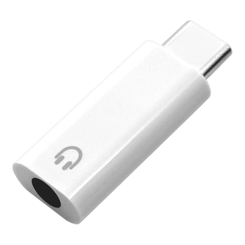 ���X�^�o�i�i �X�}�z �^�u���b�g iPhone iPad �p �f�W�^���ϊ� �A�_�v�^ Type-C to 3.5mm DAC���� �z���C�g RHEC35D03WH