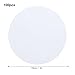 QANYEGN 100Pcs Blank Badge Paper, Round Cardboard Paper, Badge Disc Paper for Photo Printer Machine Supplies (75MM Badges are Specially Cut and can be)