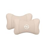 MATTFO 2Pcs Reposacabezas Coche, para Opel Vectra Antara Insignia Zafira Astra, Cojín Cervical para Asiento de Coche, Almohada De Viaje Ajustable,D