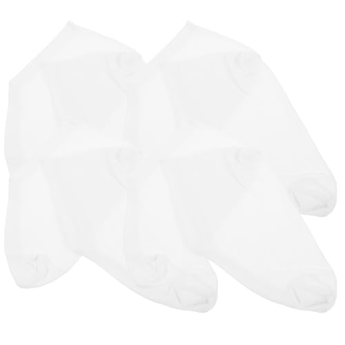 HAKIDZEL Elastic Cotton Spandex Socks Moisturizing Foot Covers Anti-Cracking Stretchy 4 Sets