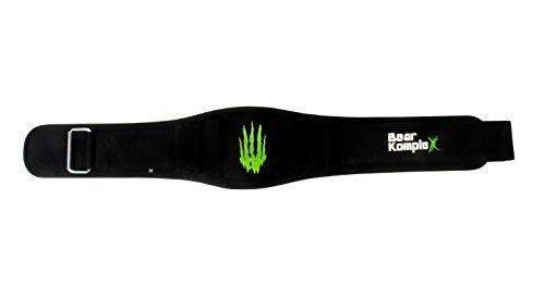 Bear KompleX Weight Lifting Belt for Men & Women - 6" Adjustable, Comfortable & Low Profile Heavy Duty Belt for Powerlifting, Cross Training, Squats &
