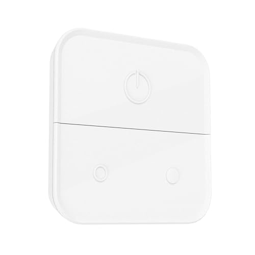 Eglo Interruttore della luce Connect.z per luci Smart Home, ZigBee, interruttore da parete senza fili per regolare l’intensità e la temperatura del colore, supporto magnetico a muro