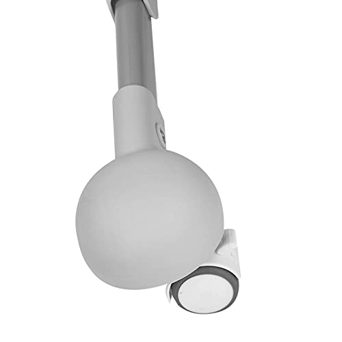 Hoog koolstofstaal + positieve ionendoek 0-2 jaar oud babybedje met anti-klamboe, grijs Verstelbare hoogte… - Image 4