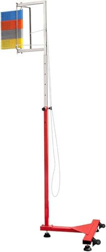Probador de salto vertical ajustable de 1.7-3.6m con base de suelo 2