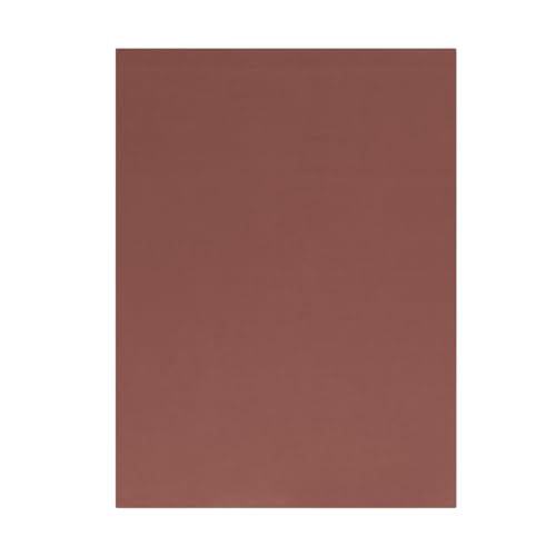 Drap plat Influence Percale Brique DODO linge de lit respirant terracotta