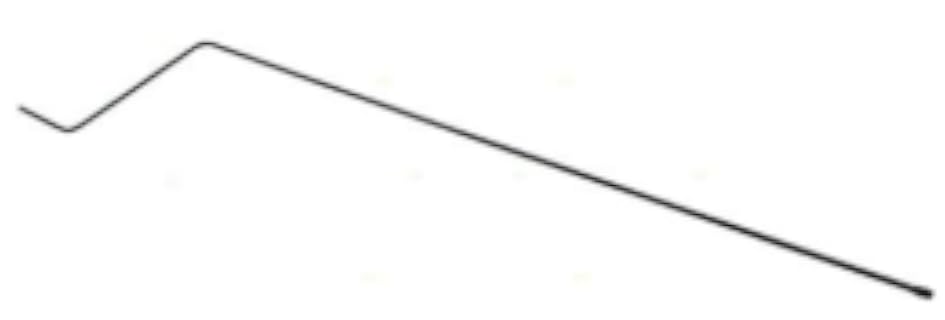 Parts N Go 1997-2003 Compatible con F-150 Herramienta de palanca de manija de elevación de neumático de repuesto negro - F65Z17081CA
