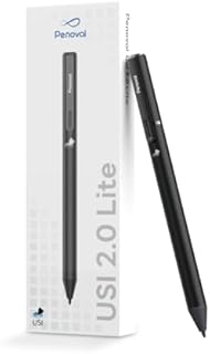 Penoval USI 2.0 Lite Stylus Pen for Some Chromebook Model, 4096 Levels Pressure & Smooth Writing Compatible with Google Pixel Tablet, Amazon Fire Max 11, ASUS Flip CX5/CM3, Lenovo Duet and More