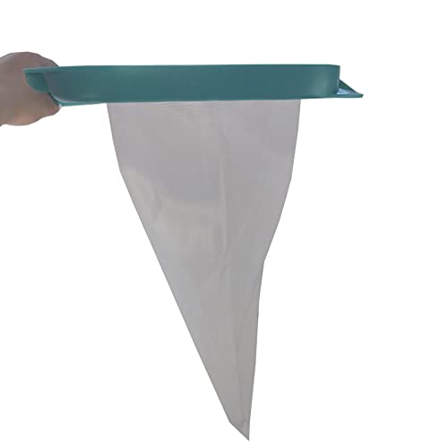 Rede para rastelo de folhas | Cesta de malha fina para piscina para remover folhas de detritos, equi