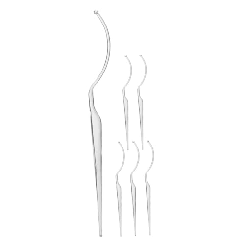 Healvian 6 piezas Soporte para Pestañas Postizas Reutilizable Exhibidor Transparente de Organizador Estable y Fácil de Limpiar para Extensiones y Accesorios de Pestañas