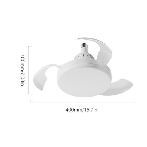Ventilateur de plafond pour chambre à coucher avec télécommande douce - 7