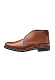 LLOYD Herren Stiefeletten EEZY 325, Männer Desert Boots, lose Einlage,Normalweit,schnürboots,Sommer,Herren-Mode,stilvoll,43, Cognac, 45 EU / 10.5 UK