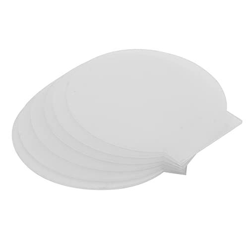 OUHUAN Feuille Transparente éPaisse de Panneau de Panneau Moulé pour des Signes de Table de Base de LumièRe LED Projets D'Affichage de Bricolage Artisanat 6 PièCes Cover