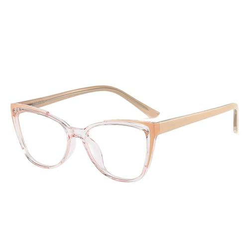 Lunettes œil de chat rétro avec charnière ressort anti-pression