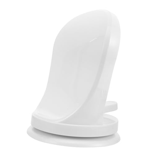 Pedal de pie antideslizante para baño NOLITOY blanco