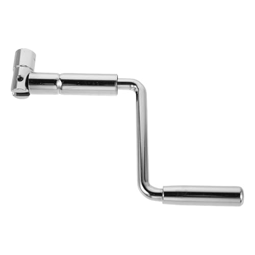 TOGEVAL Manivela Ajustable para Cama de Hospital, Manija Metálica Plegable de Repuesto, Accesorio Resistente para Ajuste de Altura, Uso en Mantenimiento y Cuidado Médico