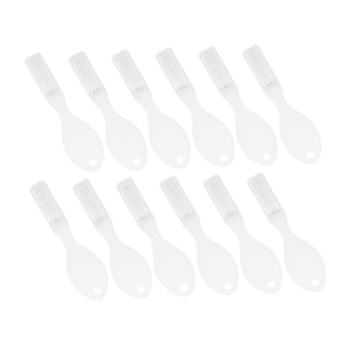 Beaupretty 25 Piezas Cepillos de Dientes Miniatura para Prisiones Cepillos Portátiles con Mango Corto para Limpieza y Prevención de Autolesiones Diseño Duradero y de Limpiar