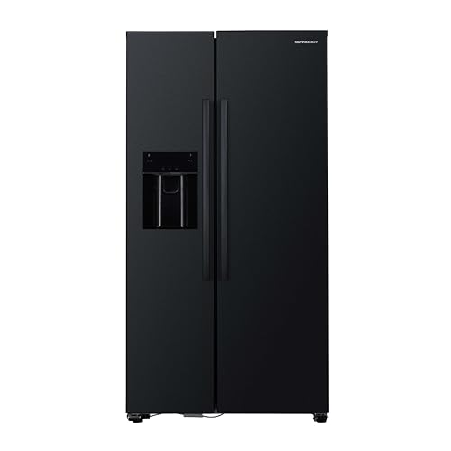 Schneider SCUS513IM-DXE - Réfrigérateur américain Dark Inox