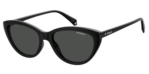 Polaroid PLD 4080/S 807 BLACK, 55, CAT EYE/BUTTERFLY, Polarized