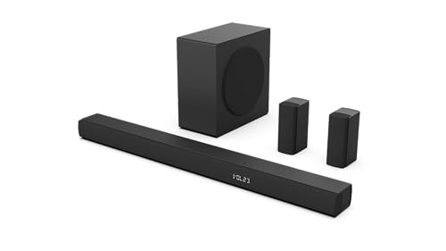 Barre de son HISENSE Caisson de basses sans fil & enceintes arrières Bluetooth 5.1 CH - vue 9