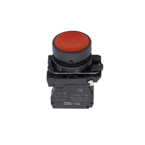 Circuits électriques plats avec interrupteur bouton-poussoir XB5-AA31 vert 22mm