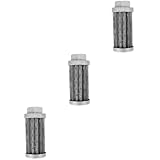 MAGICLULU 3 Stück Hydraulischer Saugölfilter Ersatzfilter Kompakt Effizient Einfache Installation für Hydrauliksysteme Entfernt Verunreinigungen Hydraulikflüssigkeiten