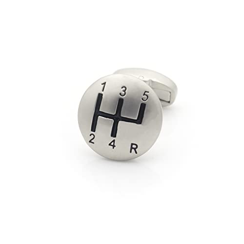 Mancuernillas Car Shift Gear para Hombre miniatura 3