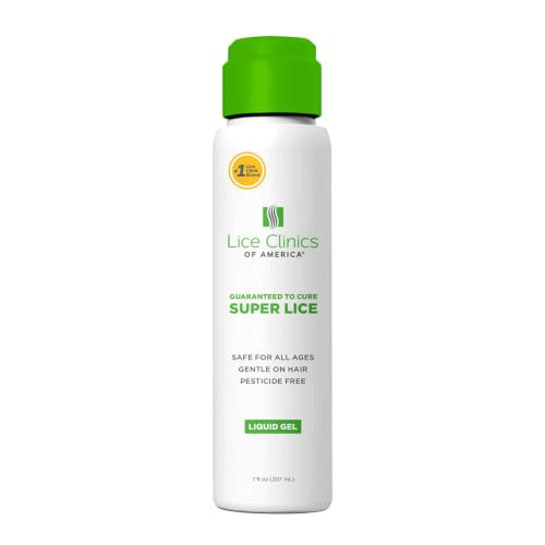 Lice Clinics of America Super Lice Treatment Gel 7oz – Non-Toxic - Safe for Kids.