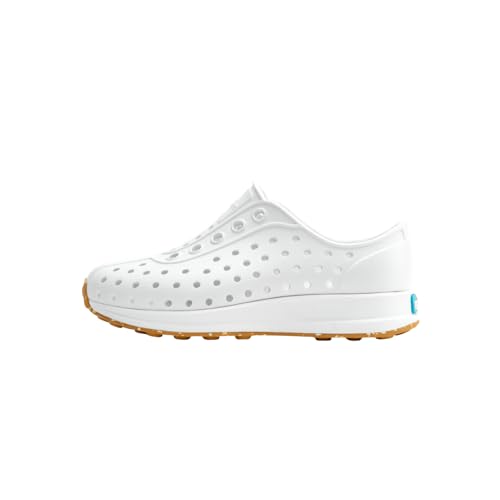 Native Shoes Robbie Child, Shell White/Shell White/Mash Speckle Rubber, C9 by Native Shoes - Used condition - CA$33.34