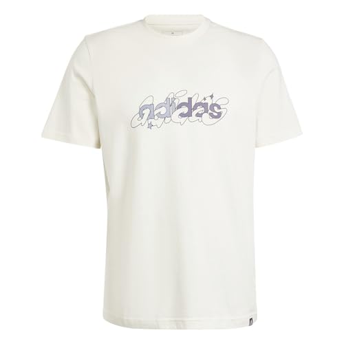 adidas Homme Illustrated Linear Graphic Tee, Non-Dyed, M Tall adidas Homme Illustrated Linear Graphic Tee, Non-Dyed, M Tall