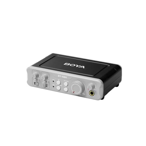 BOYA BY-AM4 Dual-Channel Interface de Áudio