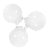 Remplacement de l'abat-jour en plastique : petite taille, poids , facile à installer, économisez de et d'efforts , la forme lampe globe peut appliquée pour jardin, , l'extérieur, remplacement globe lampe