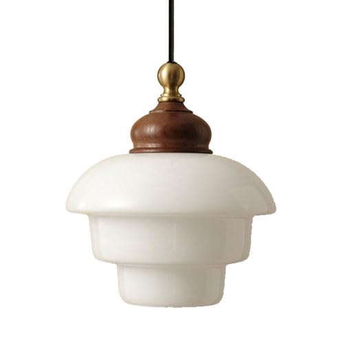 Plafonnier suspendu en verre moderne E27 luminaire décoratif