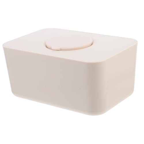 Boîte à mouchoirs rectangulaire anti-dessèchement pour lingettes de bureau