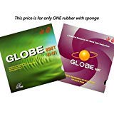 Globe 999T Pips-in Table Tennis Rubber with Sponge (Black 2.2mm H40)