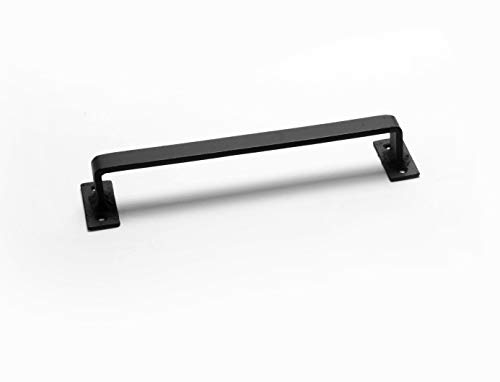 26テツブヒン 把手 H型 平板 取っ手 アイアン 鉄製 引き出し 170mm HHDT170