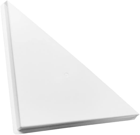 Corner Air Diverter (Triangle) for 2'x2' Ceiling Air Diffuser-Package ...