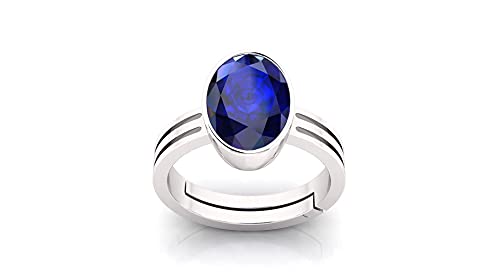 Bague saphir bleu 8 carats pour illuminer vos tenues de soirée et grands événements