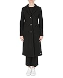 19V69 ITALIA WOMAN COAT BLACK 100% PL