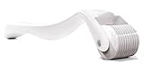 ROSELYNBOUTIQUE Derma Roller for Hair Beard Facial Skin Face 540 Microneedles At-Home Beauty Instrument Holiday-Gift for Men Women(White)
