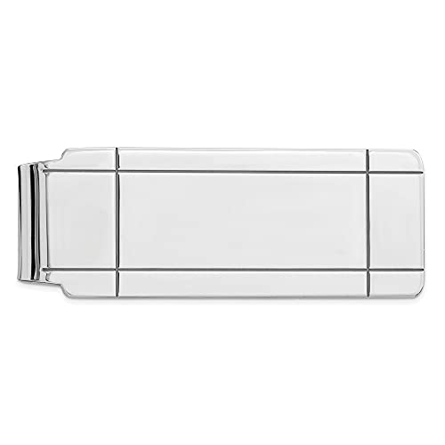 Diamond2Deal 925 Sterling Silver Money Clip