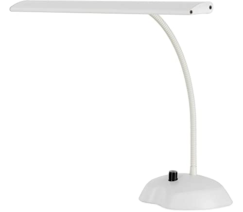 Classic Cantabile 12220 Dimmbare Pianoleuchte Weiß - 36 helle...