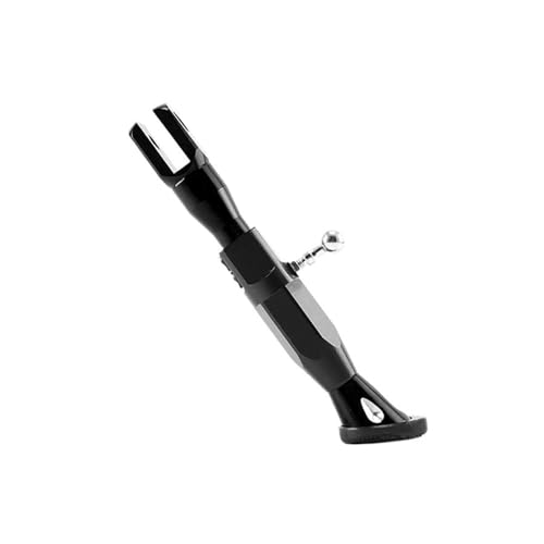 Support latéral de moto réglable pour stabiliser la béquille sur sol penché